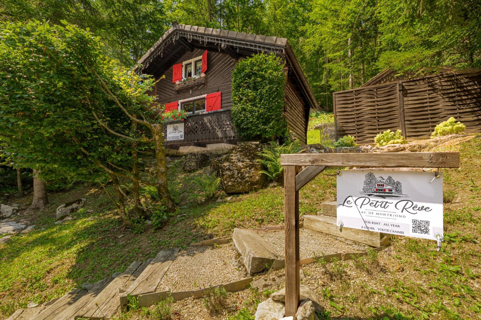 Le Petit Reve - Lac De Montriond Eksteriør bilde